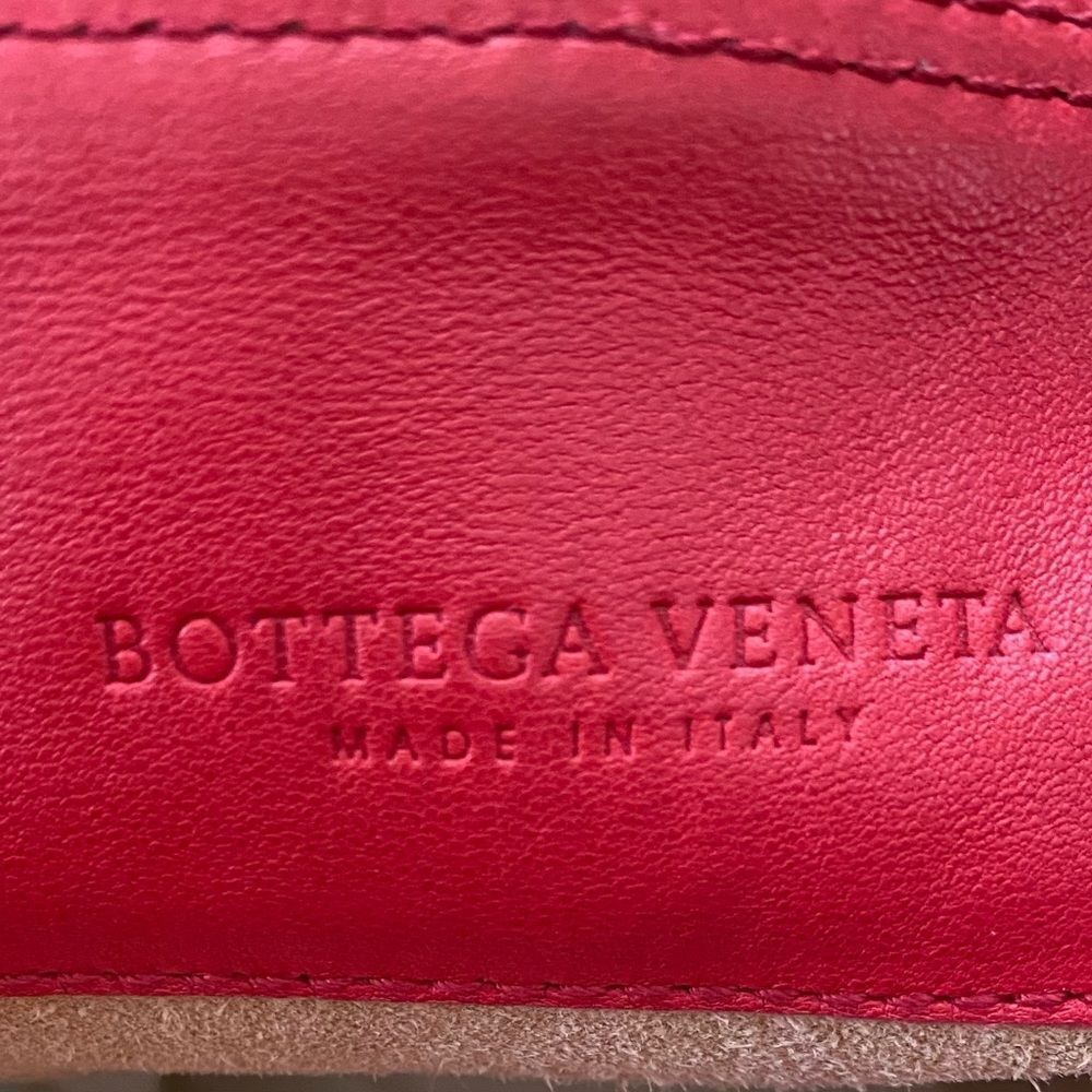 Bottega Veneta Deep Red Small Intrecciato Regent Tote Bag with COA. VGUC! - Picture 12 of 16